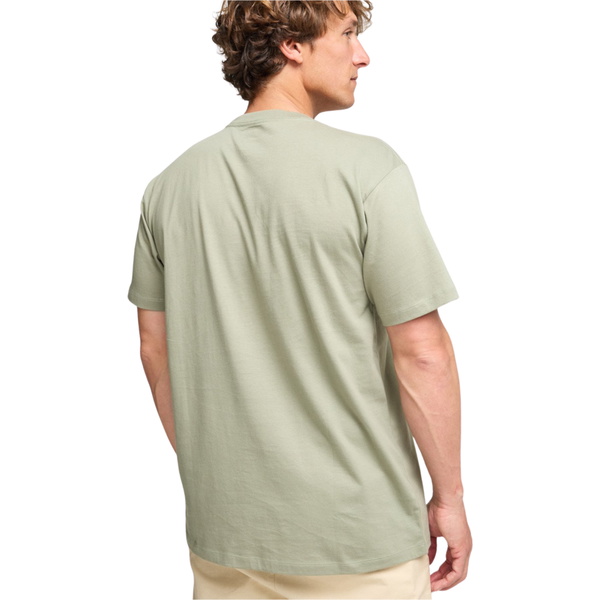 2025 Billabong Mens Arch Crew Short Sleeve T-Shirt EBYKT00100 - Grey Green